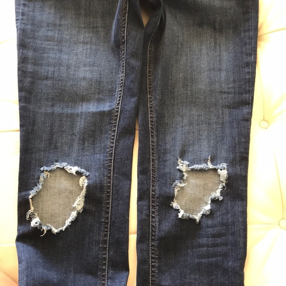 Free People High rise Skinny Jeans Sz 32 NWT - Picture 7 of 8